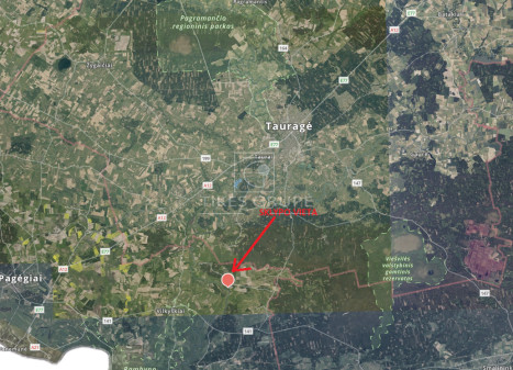 Parduodamas  sklypas Žagmantų k., Pagėgių sav., 17 a ploto