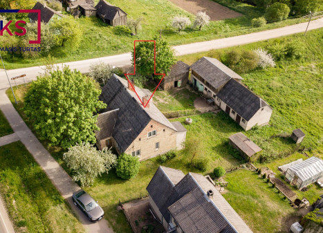 Parduodamas namas Liepos 6-osios g., Mantviliškio k., Kėdainių r. sav., 49.46 m² ploto 3 kambariai