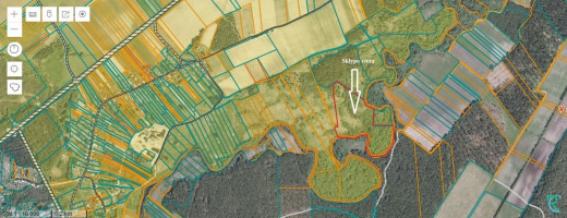 Parduodamas  sklypas Čižiūnų k., Varėnos r. sav., 633 a ploto 1