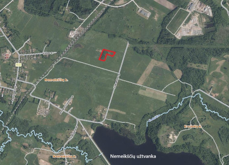 Parduodamas sklypas Nemeikščių k., Utenos r. sav., 82 a ploto