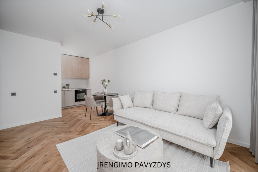 Parduodamas butas Veprių g., Šnipiškės, Vilniaus m., Vilniaus m. sav., 37.49 m2 ploto, 2 kambariai 5