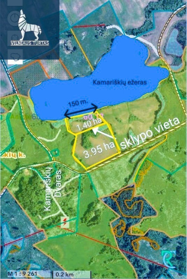Parduodamas sklypas Kamariškių k., Zarasų r. sav., 535 a ploto 4