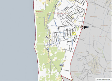 Parduodamas sklypas Klevų 7-oji g., Palangoje, 20 a ploto