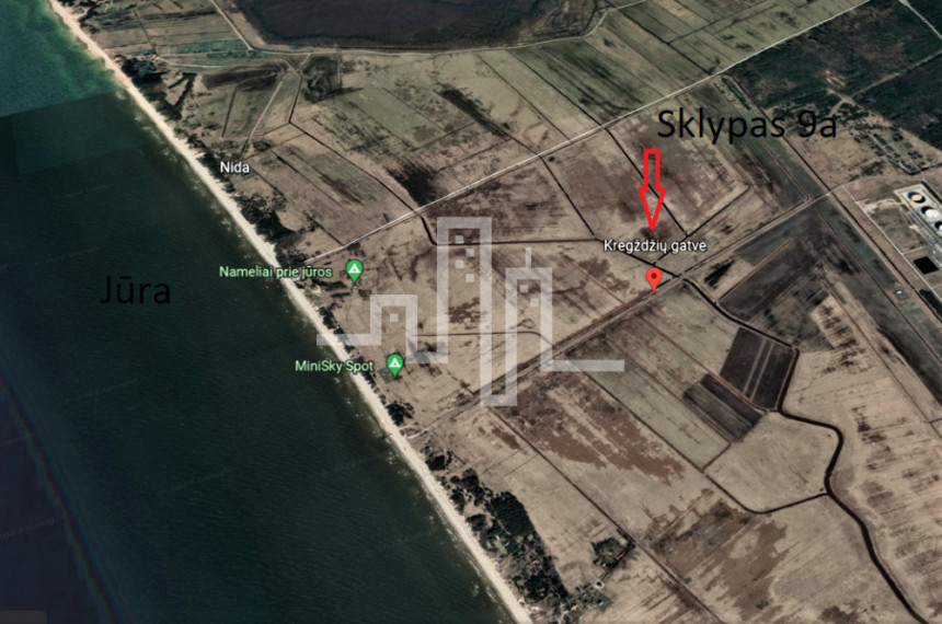 Parduodamas sklypas Kregždžių g., , Palangoje, 9 a ploto 2