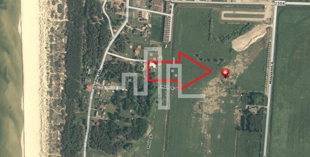 Parduodamas sklypas Molo g., , Palangoje, 157 a ploto 3