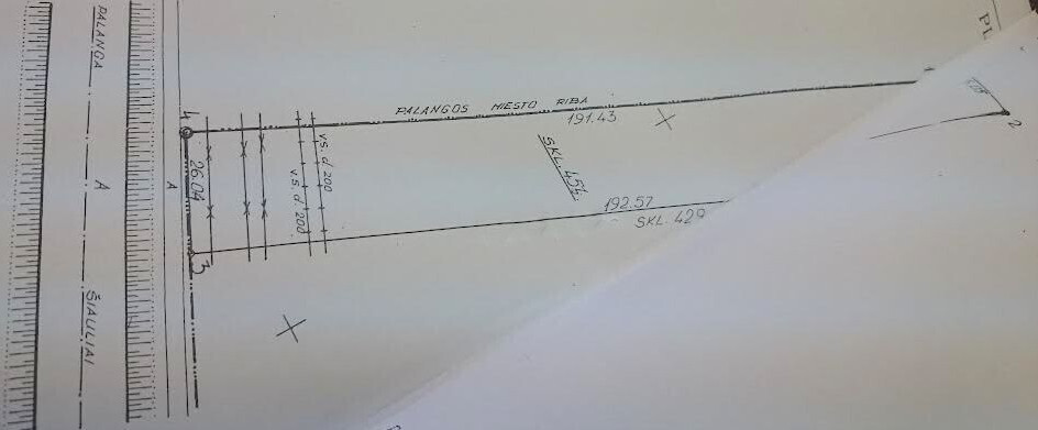 Parduodamas sklypas Pavasario g., Palangoje, 76 a ploto 1