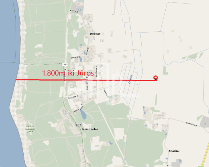 Parduodamas sklypas Ąžuolų g., Palangoje, 17.9 a ploto 6