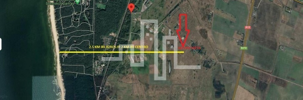 Parduodamas sklypas Hipodromo g., Palangoje, 20 a ploto 3