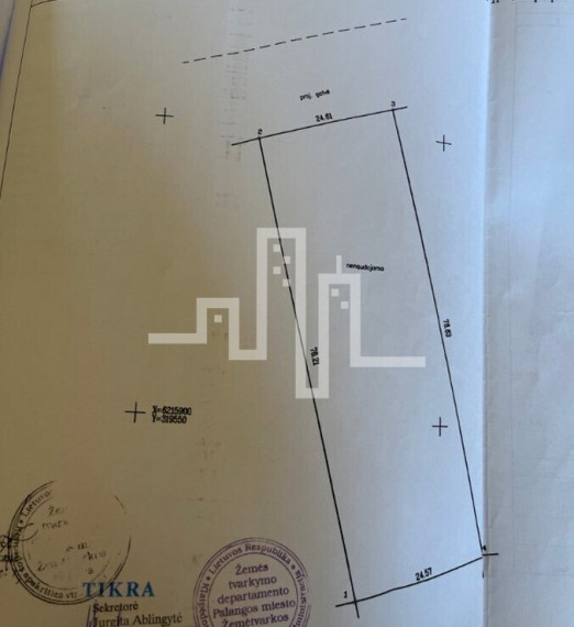 Parduodamas sklypas Pylimo g., , Palangoje, 19 a ploto 1