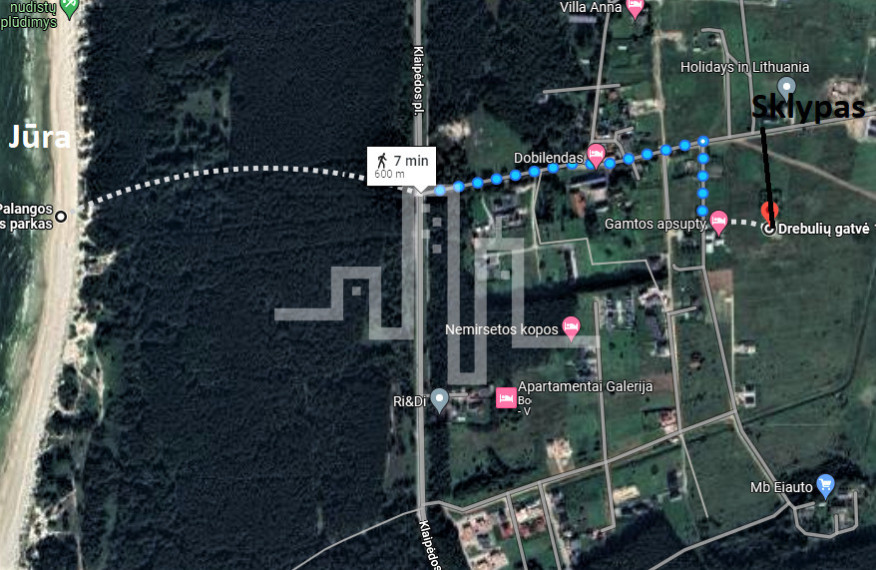 Parduodamas sklypas Drebulių g., Palangoje, 14.99 a ploto 5