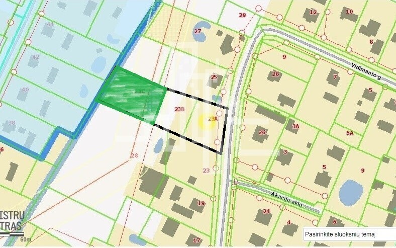 Parduodamas sklypas Birutės g., Vydmantų k., 24 a ploto 6