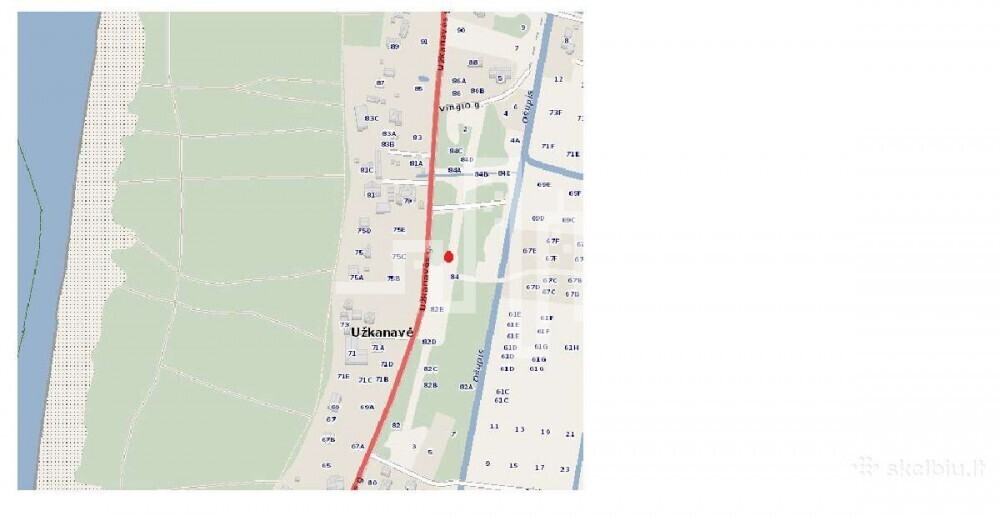 Parduodamas sklypas Užkanavės g., Palangoje, 15 a ploto 3