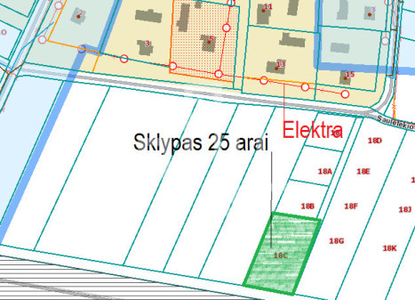 Parduodamas sklypas Saulėtekio g., Vydmantų k., 25.49 a ploto