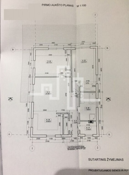 Parduodamas namas Svarainių 5-asis tak., , Palangoje, 92 kv.m ploto, 1 aukštai 1