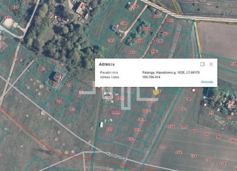 Parduodamas daugiaaukštės gyvenamosios paskirties sklypas Hipodromo g., Palangos m., Palangos m. sav., 13.64 a ploto