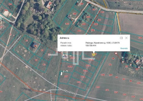 Parduodamas daugiaaukštės gyvenamosios paskirties sklypas Hipodromo g., Palangos m., Palangos m. sav., 13.64 a ploto 1