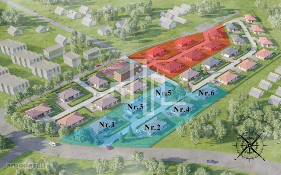 Parduodamas namas Mokyklos g., , Palangoje, 96 kv.m ploto, 1 aukštai 5
