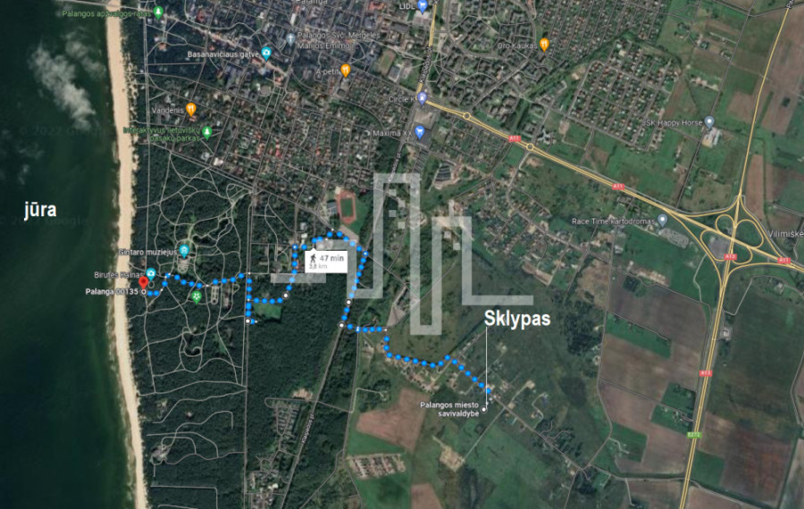 Parduodamas sklypas Naujoji g., Palangoje, 10 a ploto 2