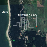 Parduodamas sklypas Gluosnių g., Palangoje, 15 a ploto 1