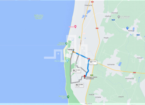 Parduodamas sklypas Klevų 5-oji g., Palangoje, 13 a ploto