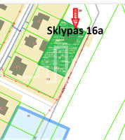 Parduodamas sklypas Aušros g., Palangoje, 16 a ploto 1