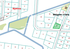 Parduodamas sklypas Klevų 6-oji g., Palangoje, 11 a ploto 2