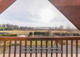 Parduodamas namas Gandrų g., Gervėnų k., Šiaulių r. sav., 97.38 m2 ploto, 2 aukštai 24