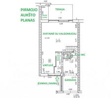 Parduodamas namas Anglų g., Aukštkiemių k., Klaipėdos r. sav., 132 m2 ploto, 2 aukštai 23