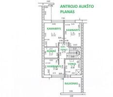 Parduodamas namas Anglų g., Aukštkiemių k., Klaipėdos r. sav., 132 m2 ploto, 2 aukštai 24