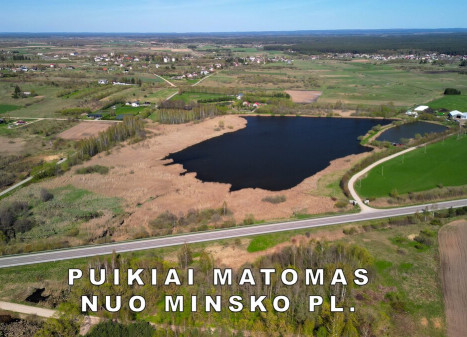 Parduodamas  sklypas Pašto g., Rukainių k., Vilniaus r. sav., 1300 a ploto