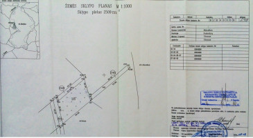 Parduodamas  sklypas Bikuškio k., Utenos r. sav., 11523 a ploto 22