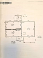 Parduodamas namas Lungelių k., Zarasų r. sav., 75 m2 ploto, 1 aukštai 14