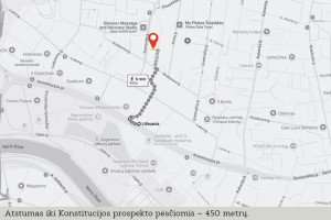 Parduodamas butas Veprių g., Šnipiškės, Vilniaus m., Vilniaus m. sav., 40 m2 ploto, 2 kambariai 35