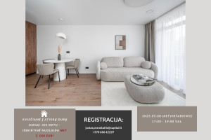 Parduodamas butas Veprių g., Šnipiškės, Vilniaus m., Vilniaus m. sav., 40 m2 ploto, 2 kambariai 2