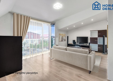 Parduodamas butas Pienių g., Užliedžių k., Kauno r. sav., 45.07 m² ploto 2 kambariai