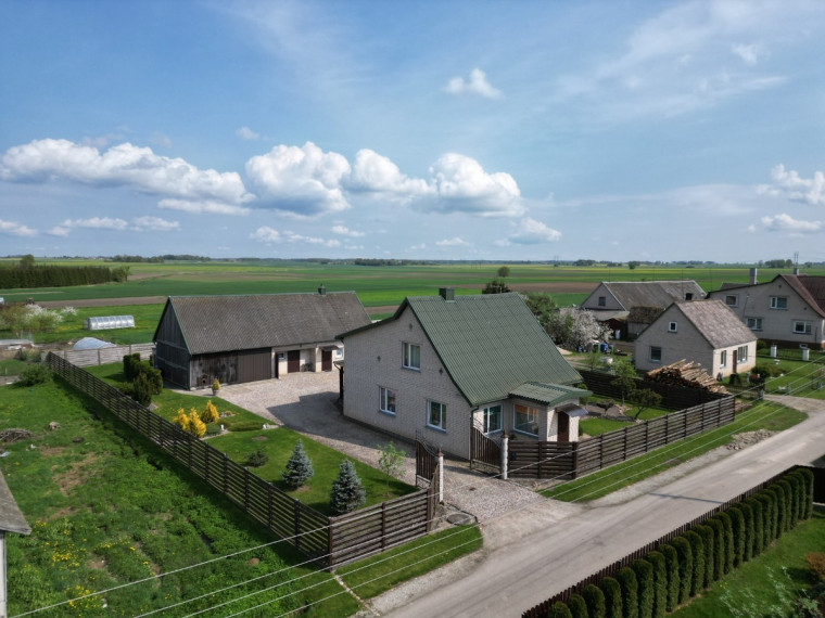 Parduodamas namas Topeliškių g., Tautkaičių k., Marijampolės sav., 75.04 m2 ploto, 2 aukštai 2