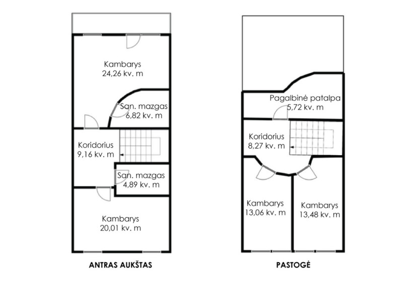 Parduodamas namas Liongino Baliukevičiaus-Dzūko g., Fabijoniškės, Vilniaus m., Vilniaus m. sav., 236.09 m2 ploto, 3 aukštai 17