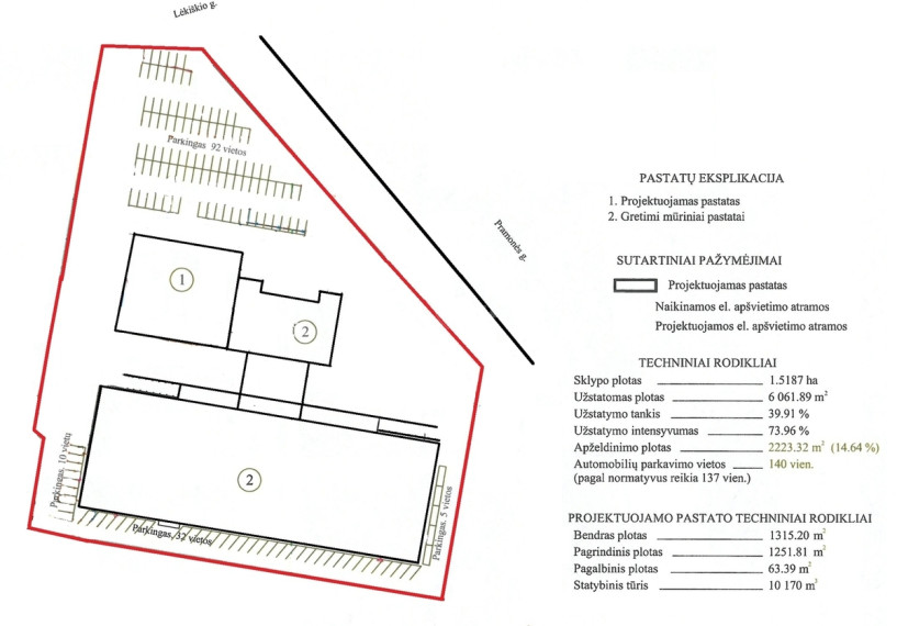 Parduodamos administracinės, gamybinės, sandėliavimo patalpos Pramonės g., Pramonės, Panevėžio m., Panevėžio m. sav., 9082.09 m2 ploto 21