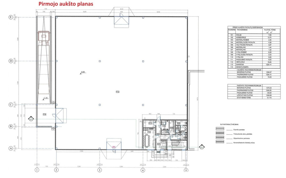 Parduodamos administracinės, gamybinės, sandėliavimo patalpos Pramonės g., Pramonės, Panevėžio m., Panevėžio m. sav., 9082.09 m2 ploto 23