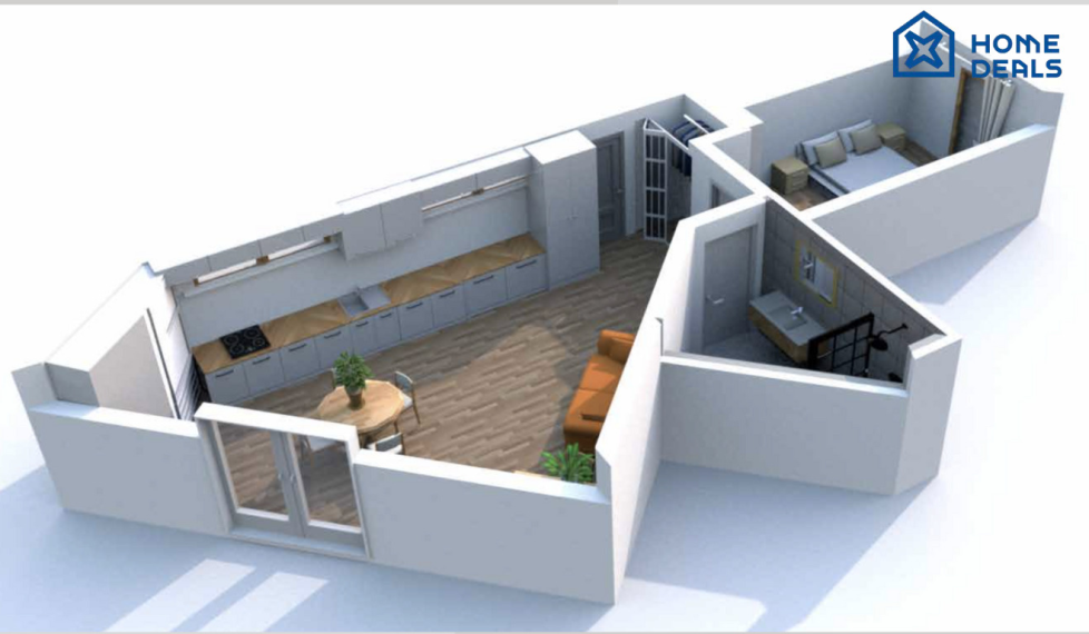 Parduodamas butas Žaliasis kel., Neringos m., Neringos sav., 48.00 m² ploto 2 kambariai 25