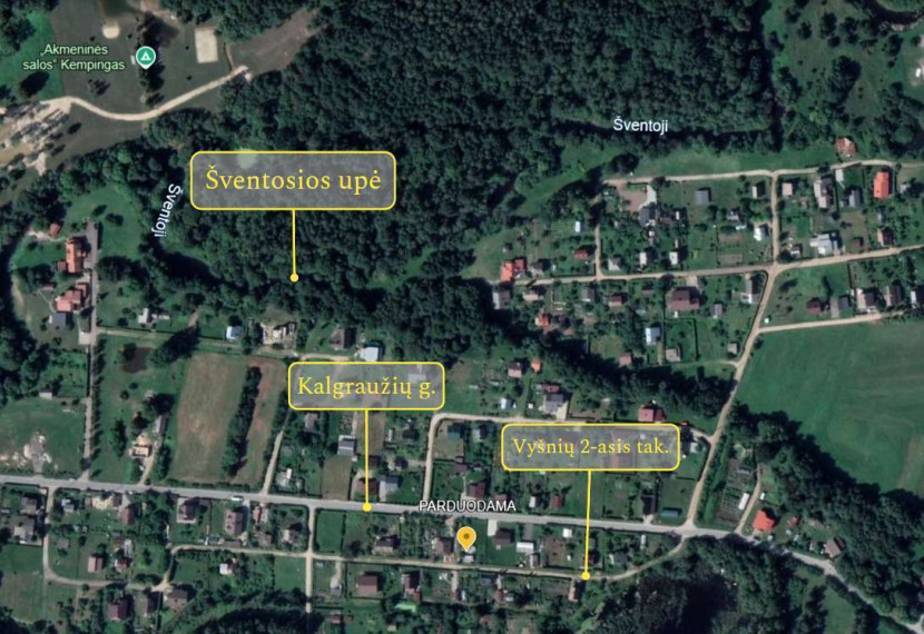 Parduodamas sklypas Vyšnių 2-asis tak., Palangoje, 6 a ploto 3