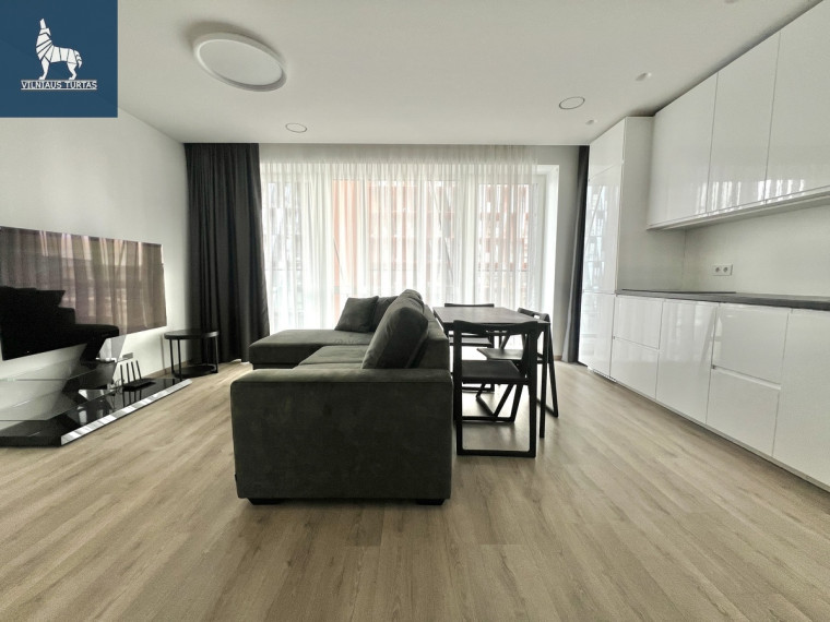 Nuomojamas butas Viršilų g., Viršuliškės, Vilniaus m., Vilniaus m. sav., 45 m2 ploto, 2 kambariai 1