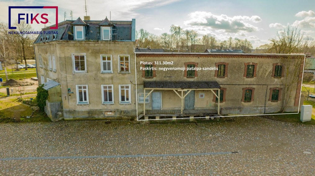 Parduodamos patalpos Žuvų g., Šilutės m., Šilutės r. sav., 311.3 m² ploto 2