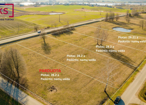 Parduodamas sklypas Parko g., Luksnėnų k., Alytaus r. sav., 28.2 a ploto