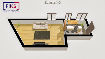 Parduodamas butas Žuvų g., Šilutės m., Šilutės r. sav., 30.00 m² ploto 1 kambarys 23