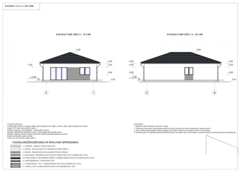 Parduodamas namas Sudmantų k., Klaipėdos r. sav., 90 m2 ploto, 1 aukštai 5