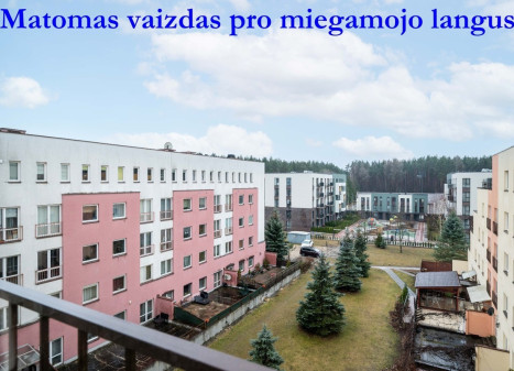 Parduodamas butas Jonažolių g., Lazdynėliai, Vilniaus m., Vilniaus m. sav., 65.42 m2 ploto, 2 kambariai