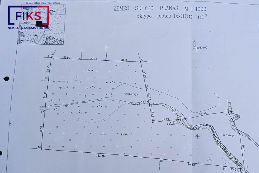 Parduodamas sklypas Žaunieriškių k., Alytaus r. sav., 160 a ploto 11