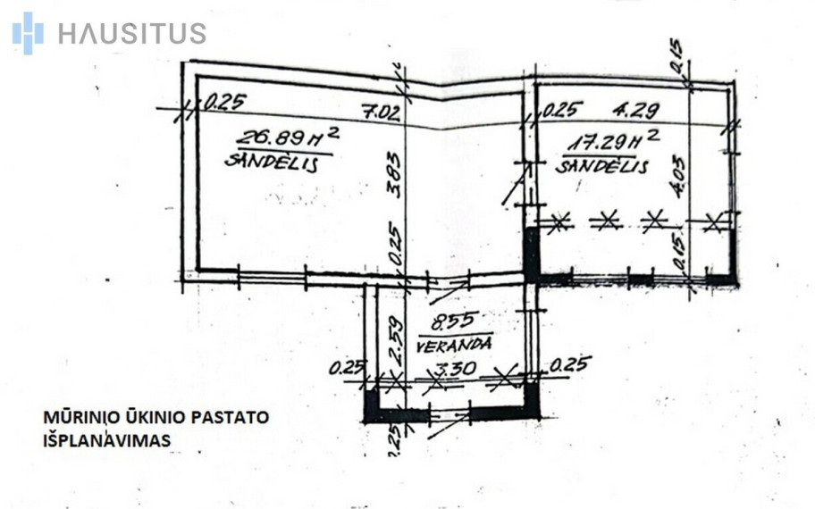 Parduodamas namas Taikos g., Anykščiuose, 51.69 kv.m ploto 30