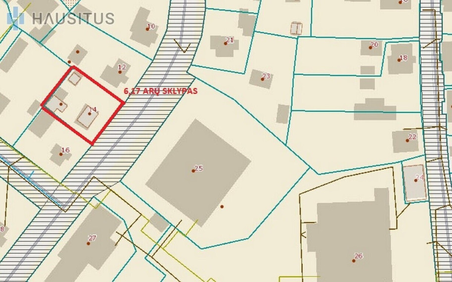 Parduodamas namas Taikos g., Anykščiuose, 51.69 kv.m ploto 32